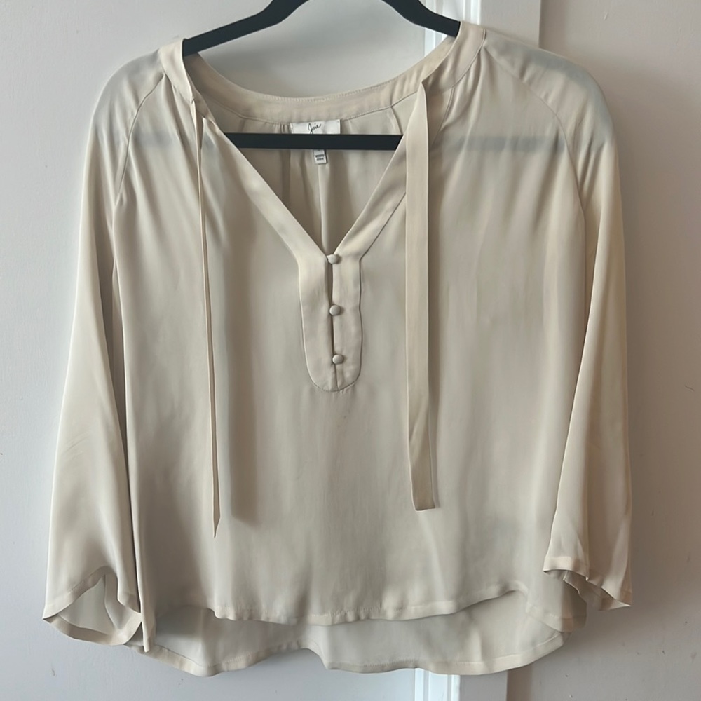 Joie silk shirt size small